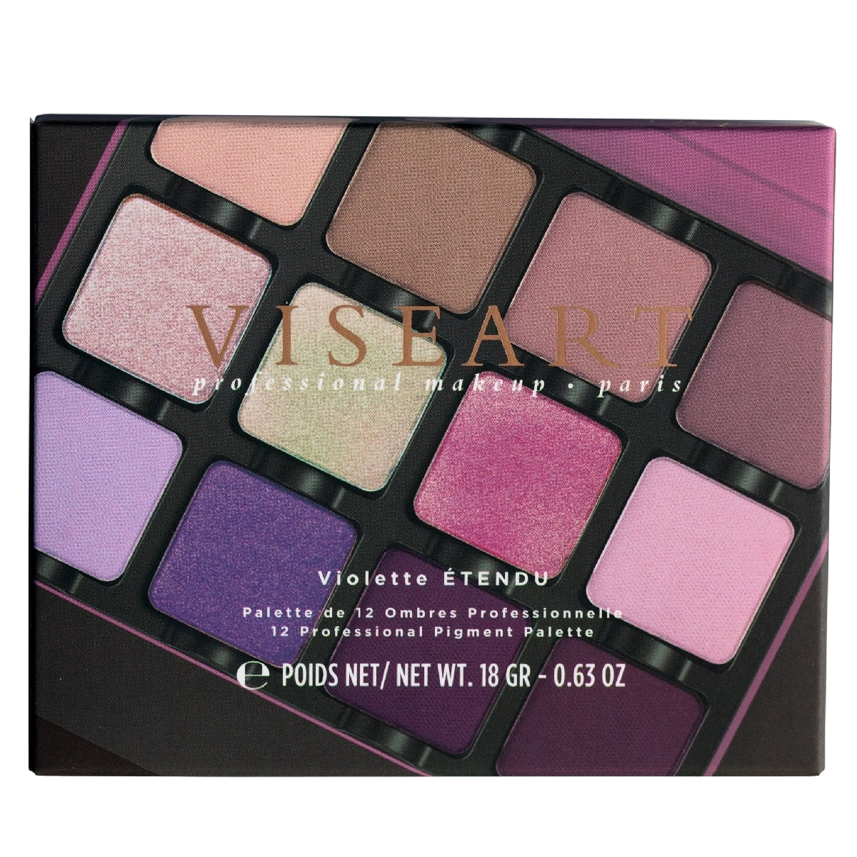 Eyeshadow Palette Etendu Violette - VTE02